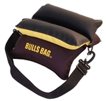 Bulls Bag 10" Field Shooting Rest Black and Gold with Tuff Tec top